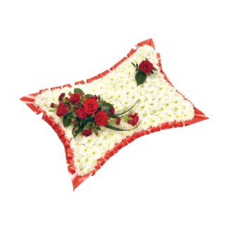 Red-Edged Pillow
