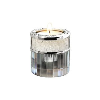 Silver Crystal Tealight