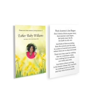 Stationary - Complementary - Memorial Seed Cards